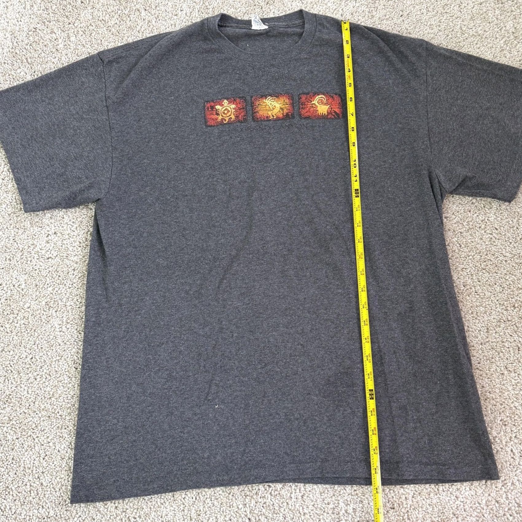 Vintage Grand Canyon Shirt Mens XL Gray Southwestern Travel Graphic Tee T-Shirt Size US XL / EU 56 / 4 - 7 Thumbnail