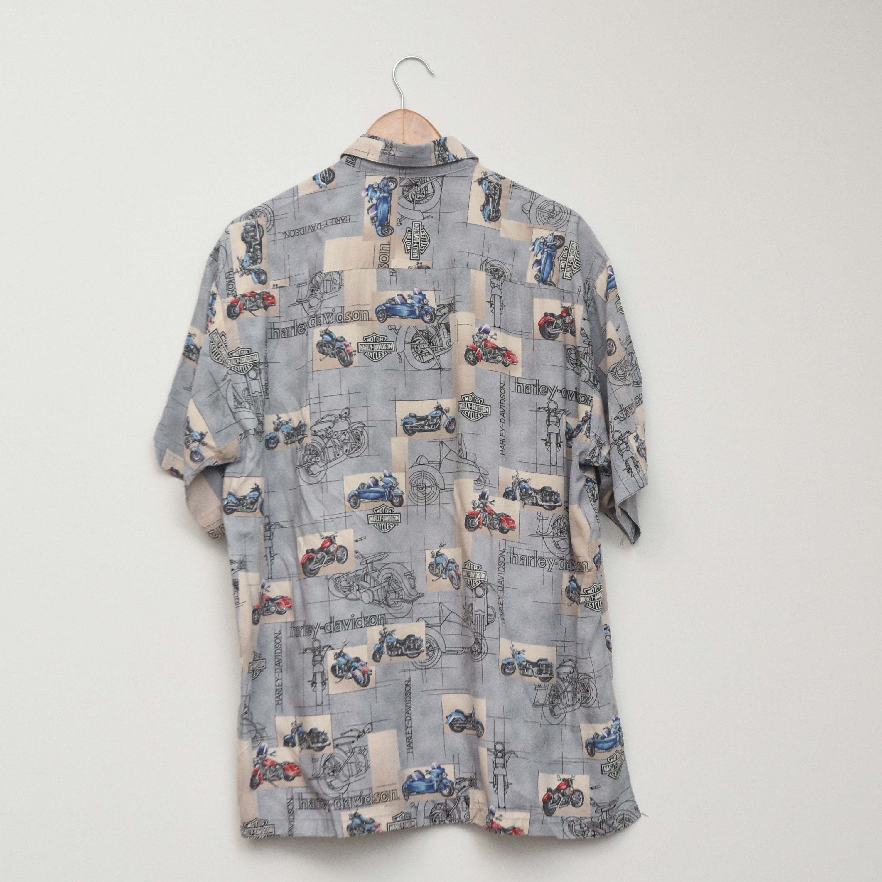 Harley Davidson Harley Davidson Tori Richard Hawaiian AOP Motorcycle Shirt Size US L / EU 52-54 / 3 - 2 Thumbnail