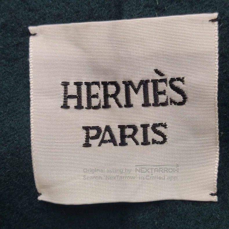Hermes Hermes Wool and cashmere blend color-block lapel coat Size XXS / US 00 / IT 34 - 5 Thumbnail