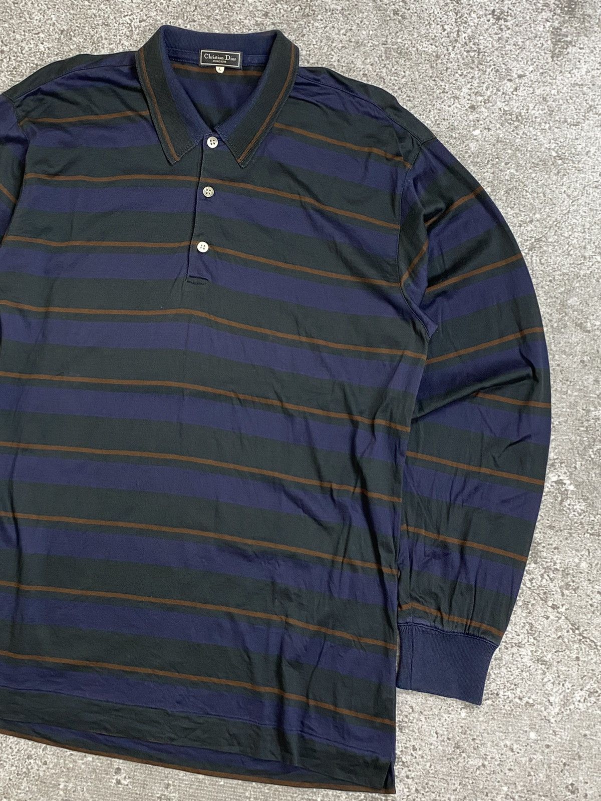 Christian Dior Monsieur Vintage Christian dior monsieur longsleeve polo shirt Size US L / EU 52-54 / 3 - 6 Thumbnail