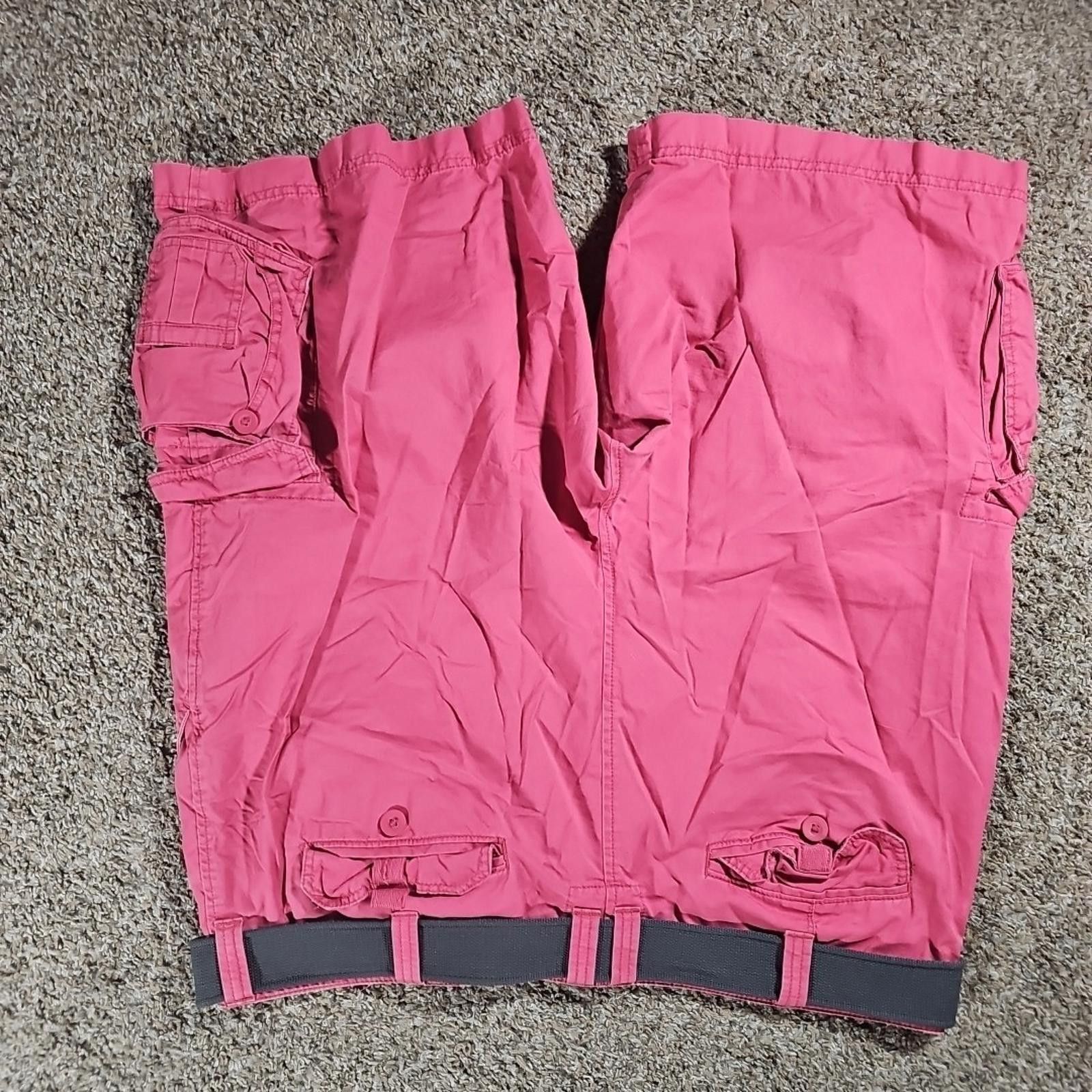 Urban Pipeline Urban Pipeline 40 Belted Pink Cargo Shorts Size US 40 / EU 56 - 6 Thumbnail