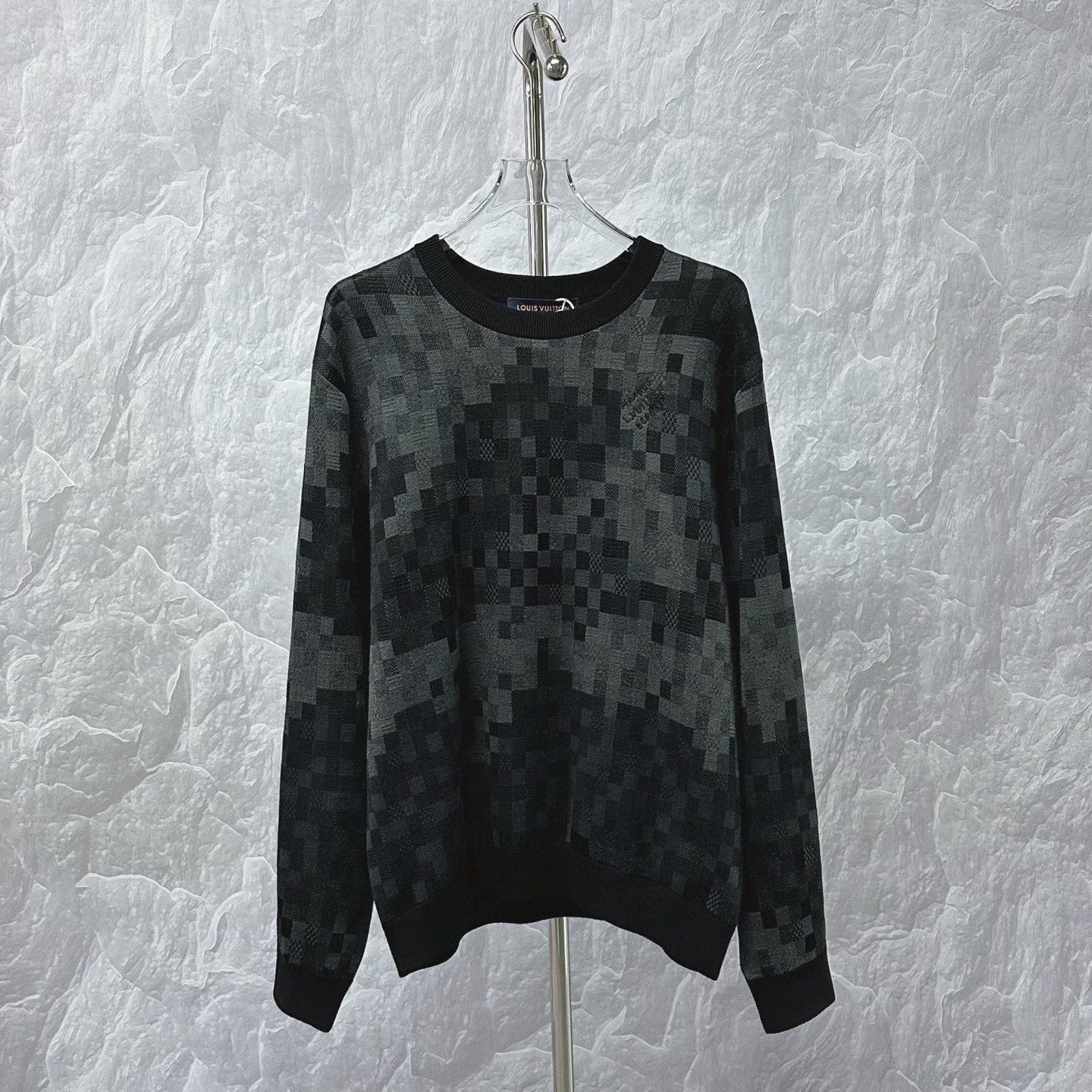 Louis Vuitton Louis Vuitton SS25 Pharrell Mosaic Embroidery Sweater Size US XL / EU 56 / 4 - 1 Thumbnail