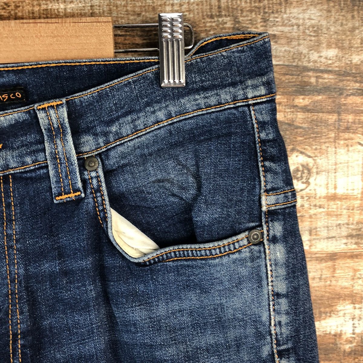 Nudie Jeans DLL Nudie Jeans Blue Denim Pants #C138 Size US 32 / EU 48 - 8 Thumbnail