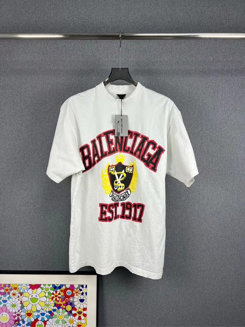Balenciaga Balenciaga Scissors letter destruction short sleeve 2501-Ne Size US XS / EU 42 / 0 - 1 Thumbnail