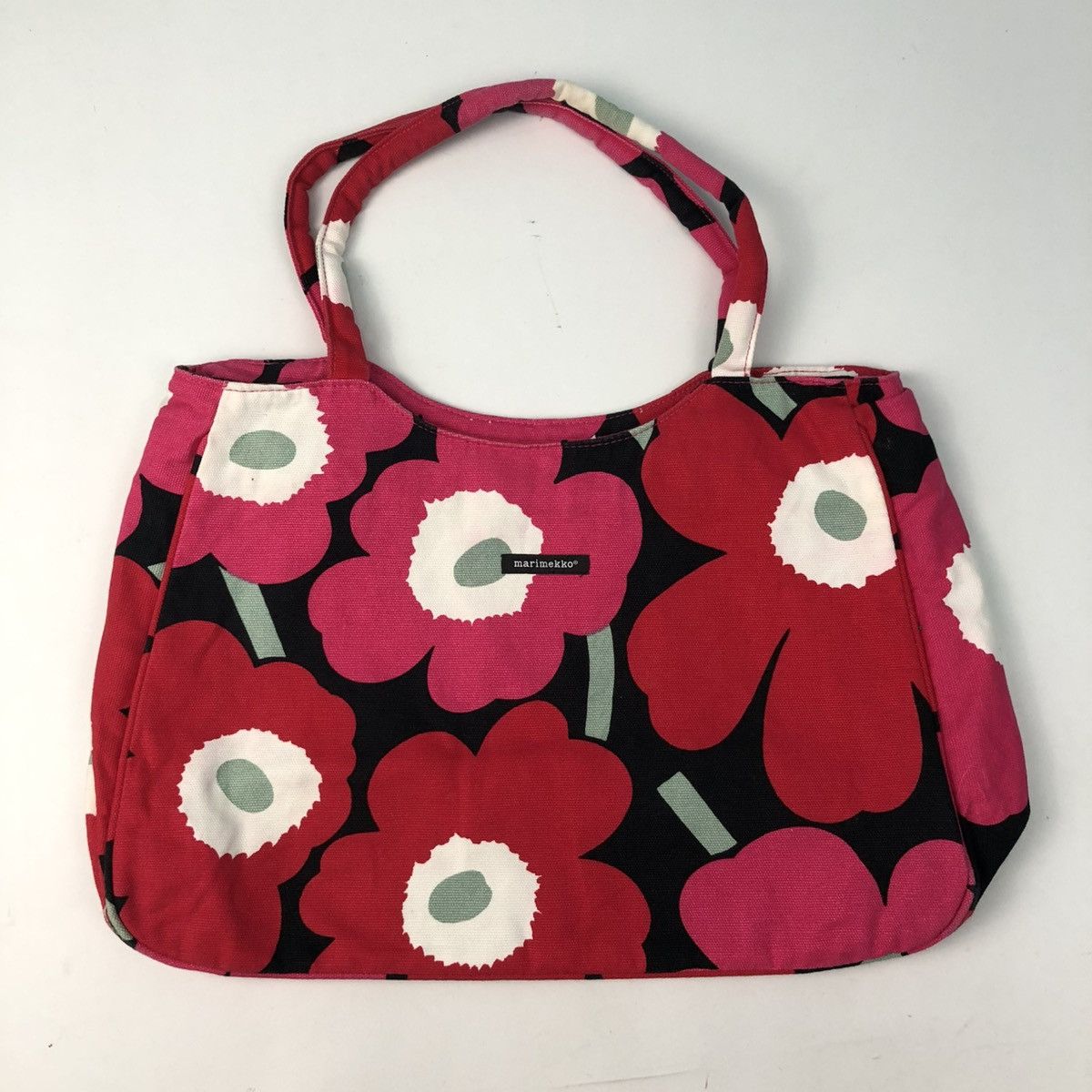 Marimekko ‼️YES‼️ MARIMEKKO BIG FLOWERS PRINTED CANVAS TOTE BAG Size ONE SIZE - 1 Thumbnail