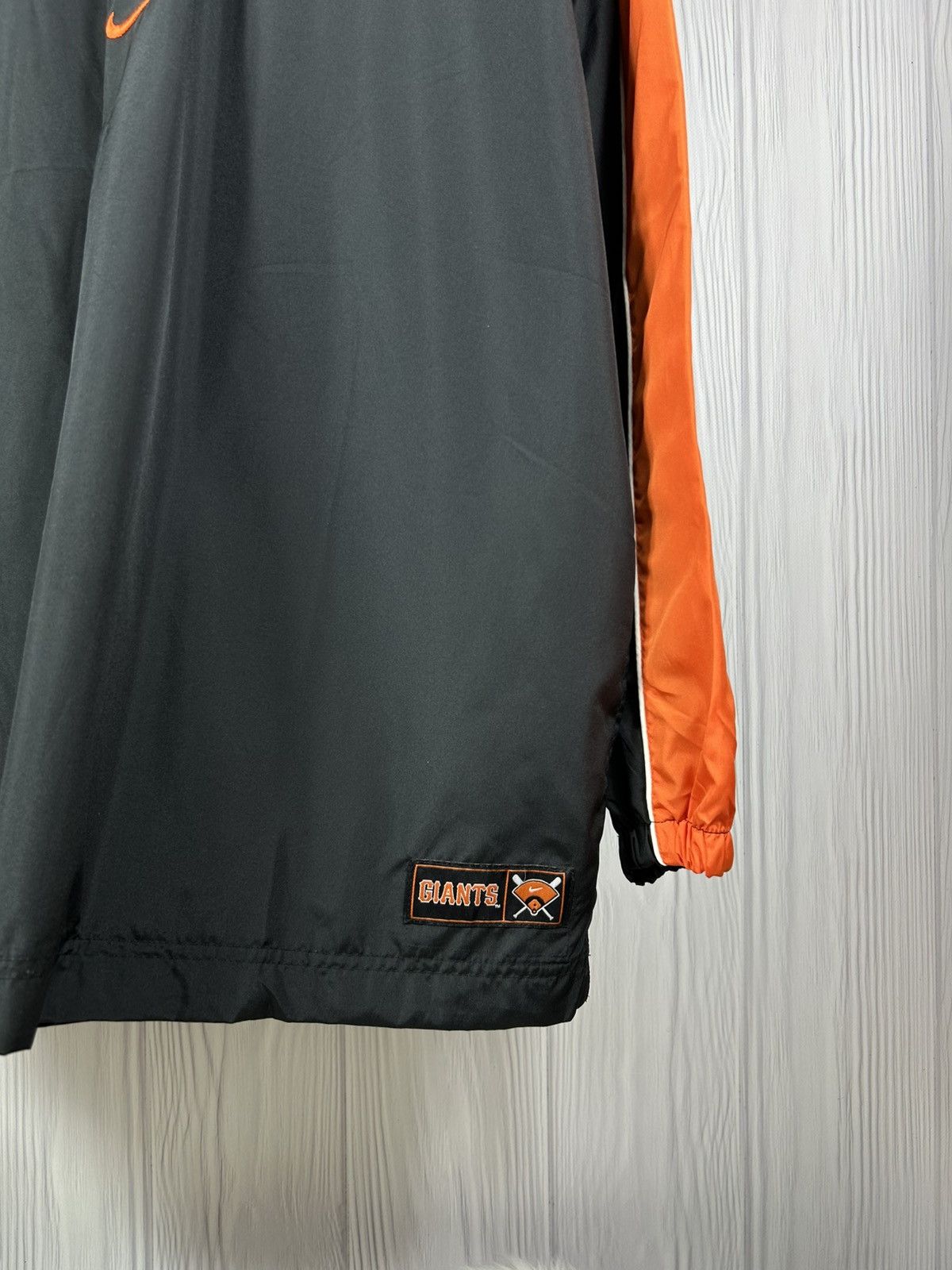 Nike Vintage Nike San Francisco Giants Windbreaker Jacket Size XL Size US XL / EU 56 / 4 - 3 Thumbnail