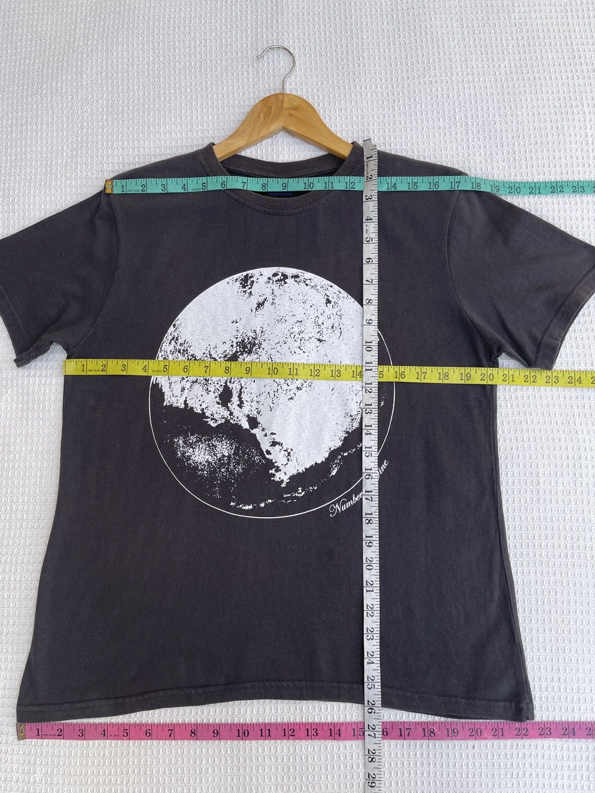Marlboro LastDrop🔥Rare🔥Number (N)ine X Marlboro Super Moon Grey Tee Size US M / EU 48-50 / 2 - 8 Thumbnail