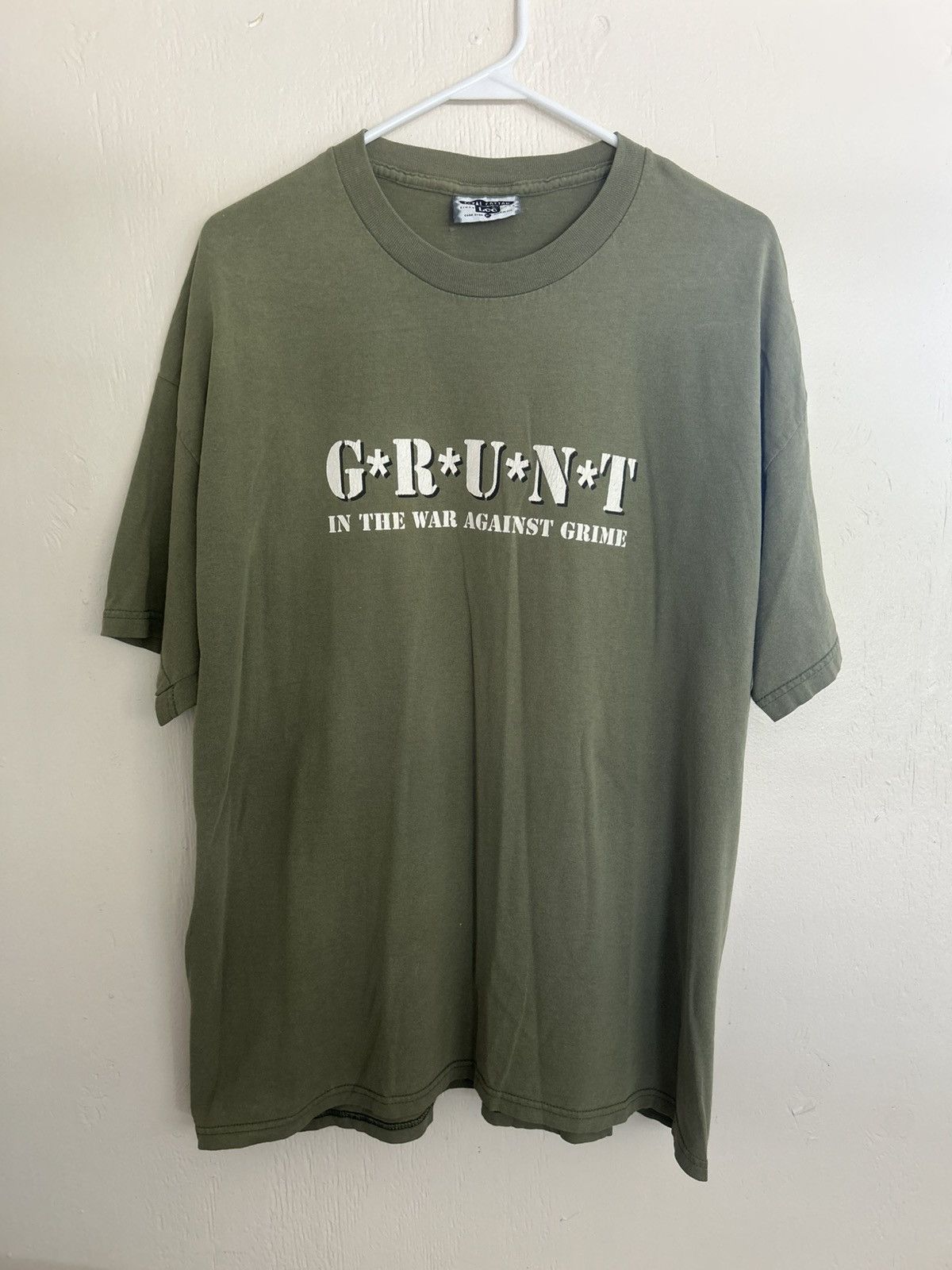 Vintage Vintage G.R.U.N.T New Pig Graphic T-shirt Size US XL / EU 56 / 4 - 2 Thumbnail
