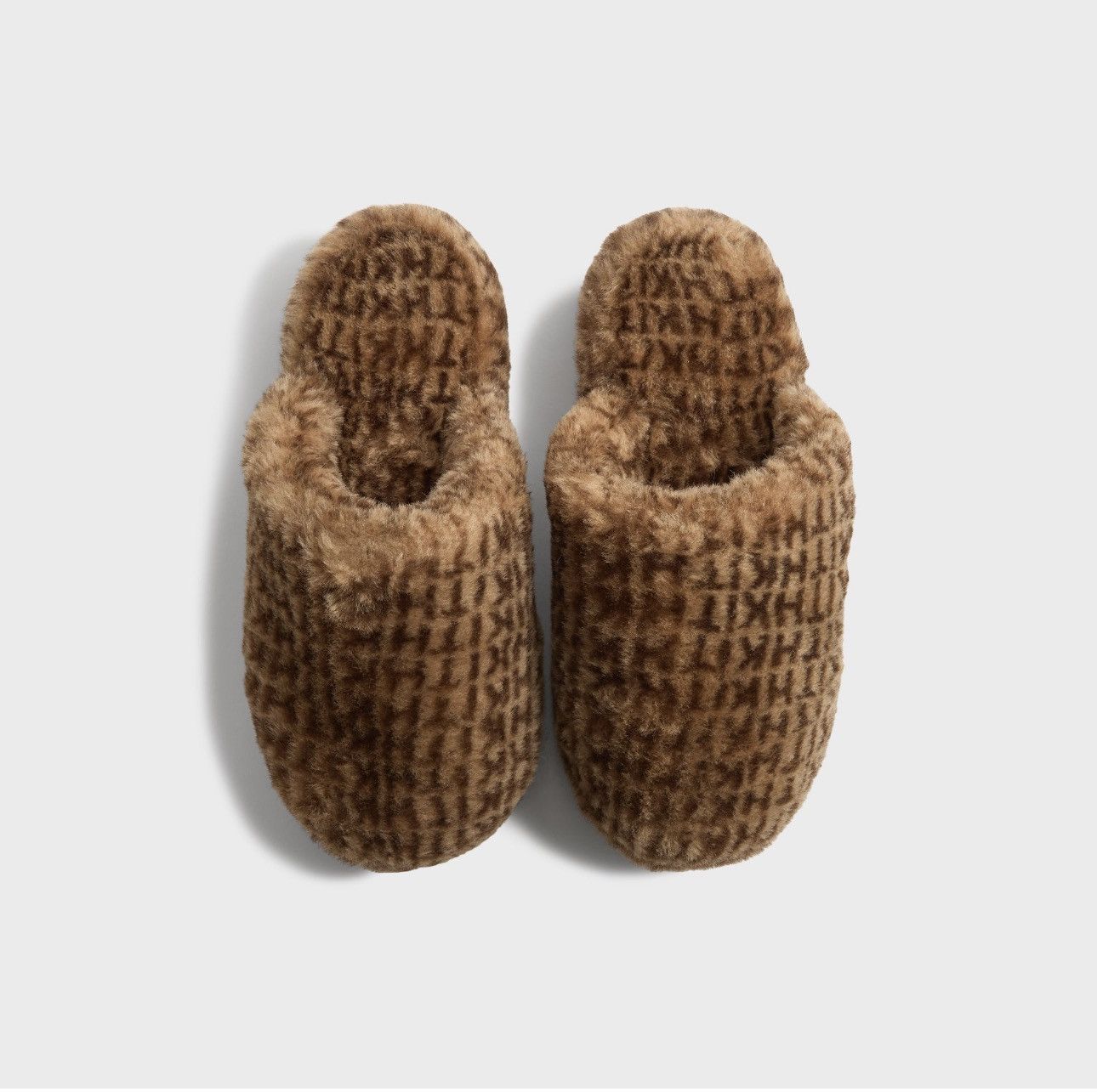 Kith Kithmas Women monogram Shearling Slippers Size US 5 / IT 35 - 1 Thumbnail