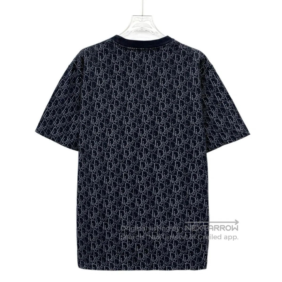 Dior Black Patterned Short Sleeve T. Size US XS / EU 42 / 0 - 2 Thumbnail