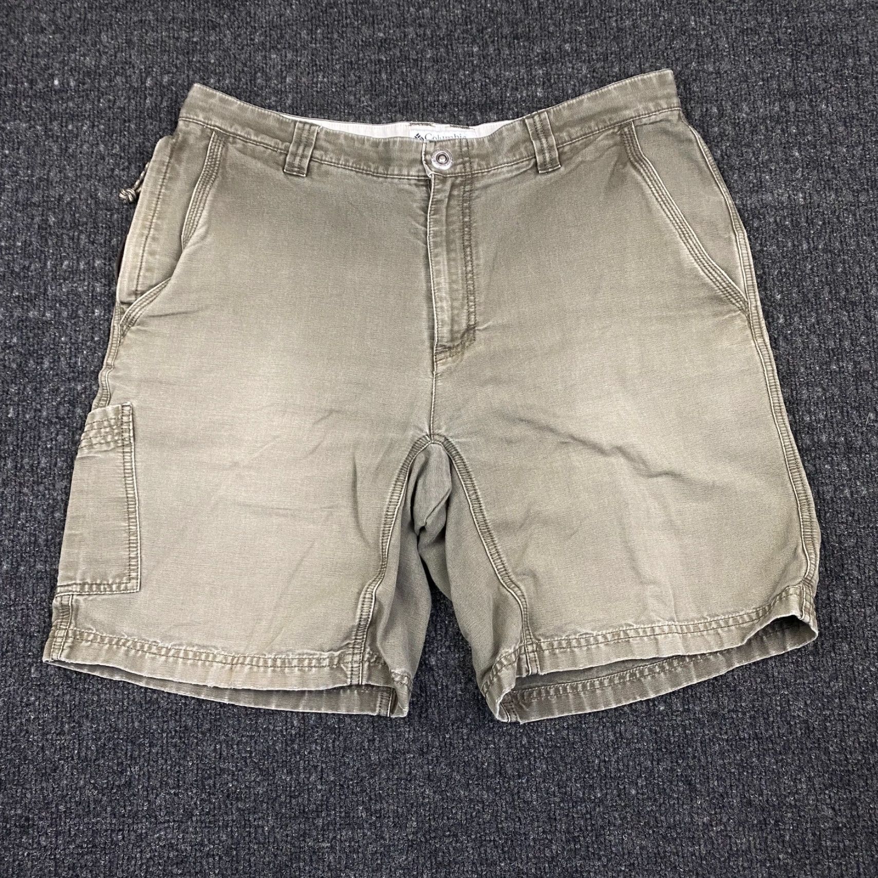 Vintage Columbia Shorts Mens Outdoor Hiking Green 34 Lander Ridge AM4444 Size US 34 / EU 50 - 2 Thumbnail