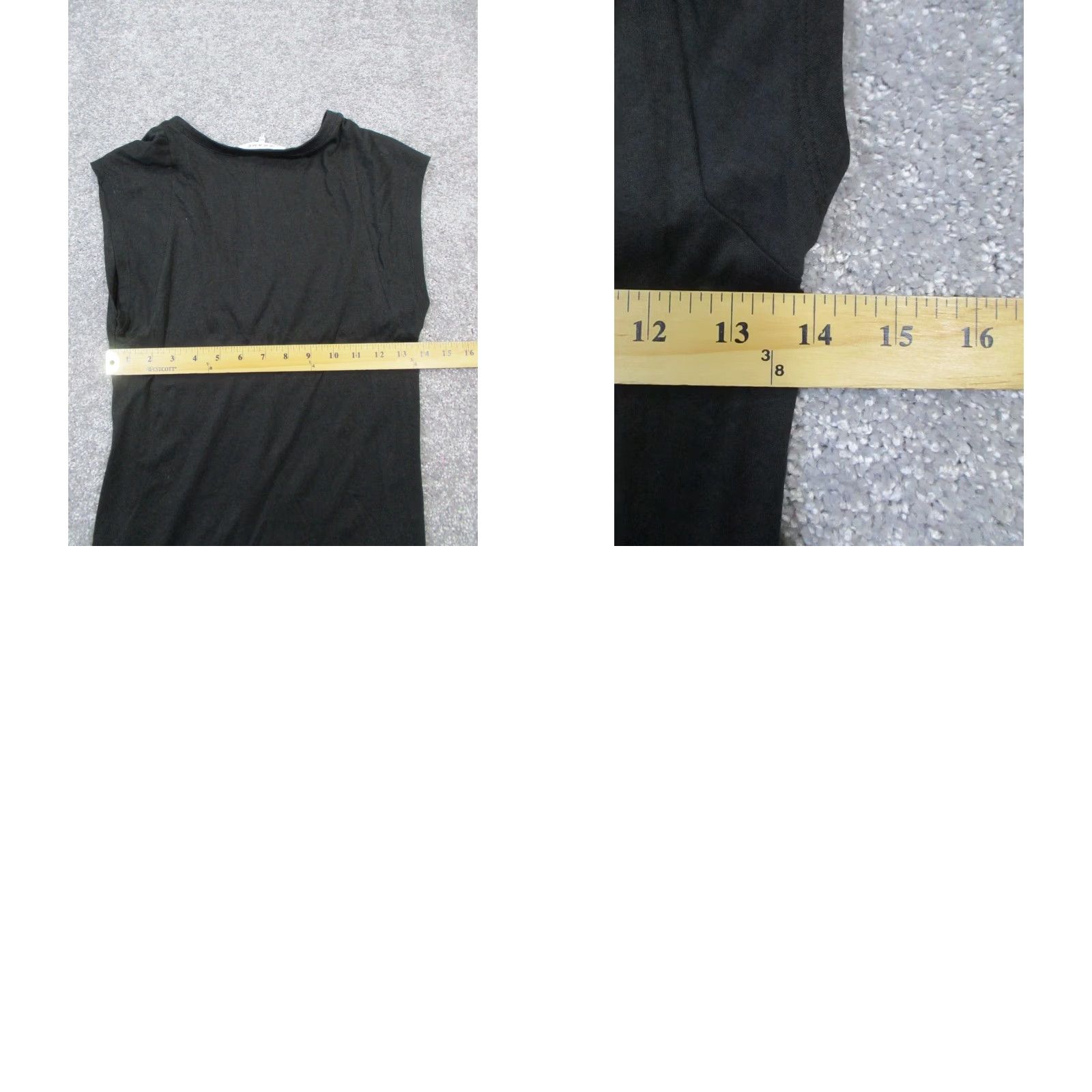 Frame Frame Dress Womens Small Black Cotton Size S / US 4 / IT 40 - 8 Thumbnail