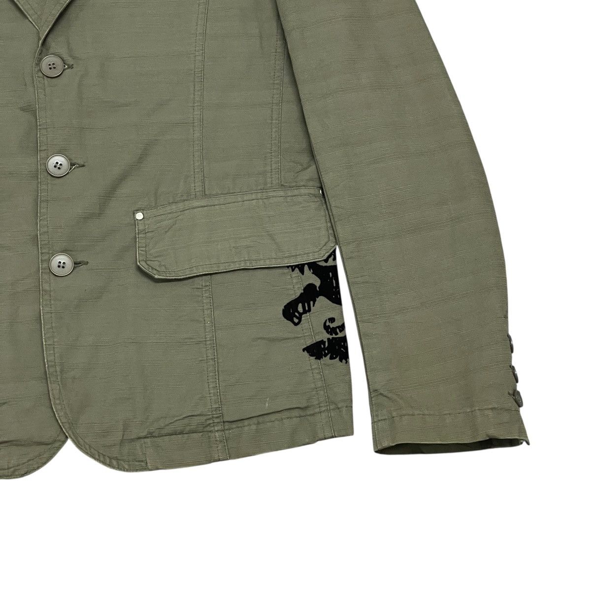 Woolrich Woolen Mills Vintage Woolrich Cargo Pockets Military Field Jacket Size US M / EU 48-50 / 2 - 3 Thumbnail