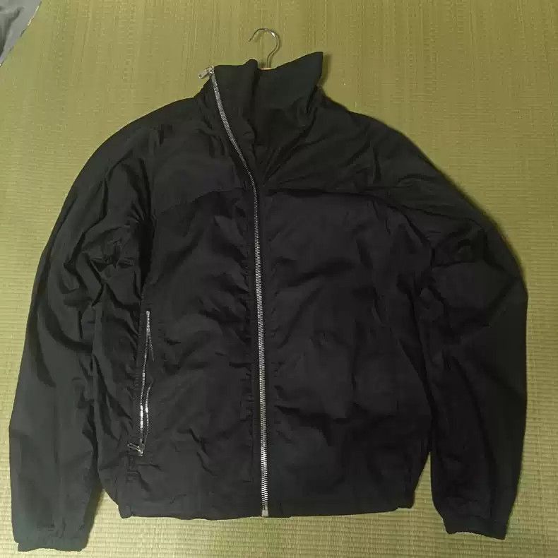 Rick Owens Rick Owens Double-line diagonal zipper back printed jacket- Size US S / EU 44-46 / 1 - 1 Thumbnail