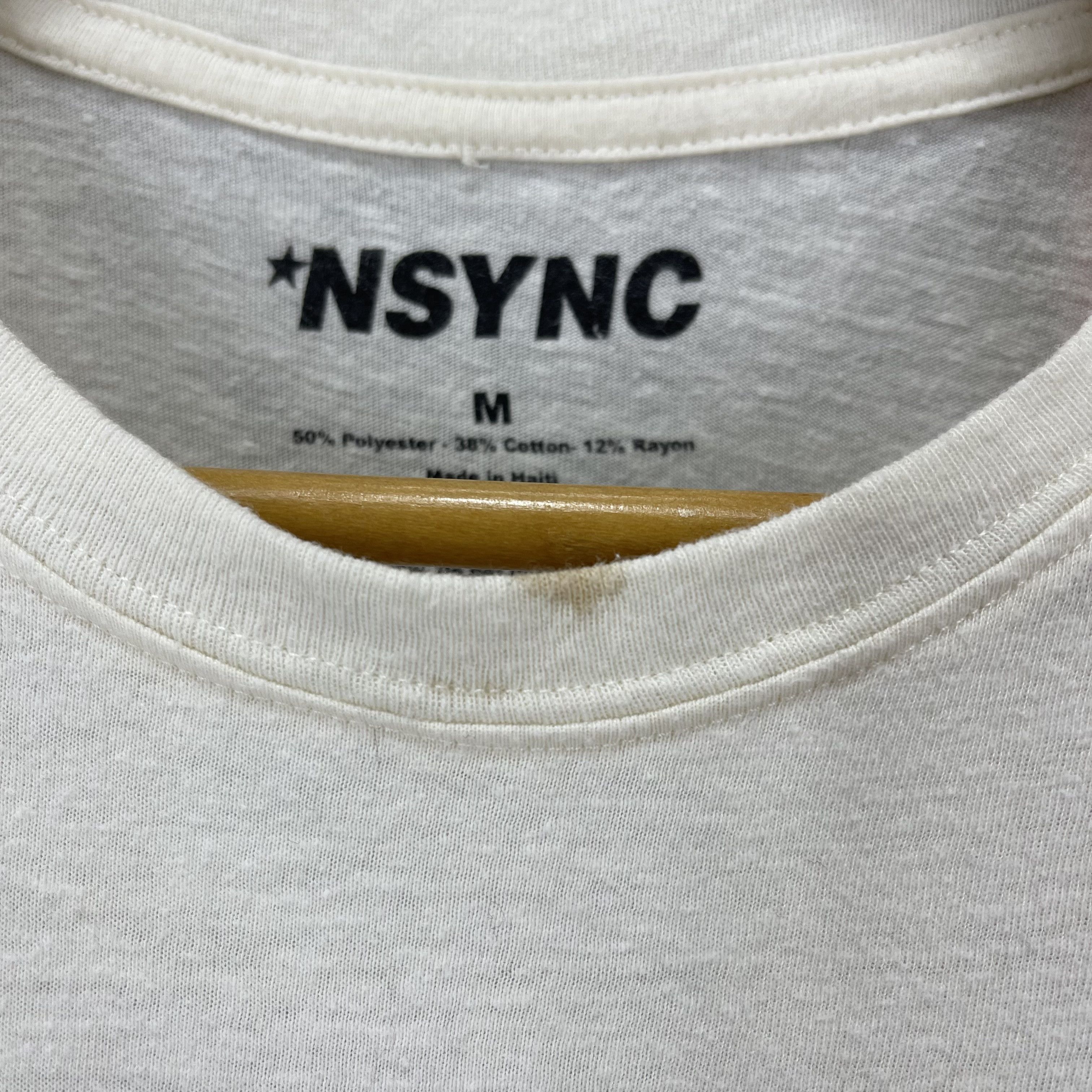 Band Tees NSYNC Crew Neck T Shirt #1307/AS Size US M / EU 48-50 / 2 - 4 Thumbnail