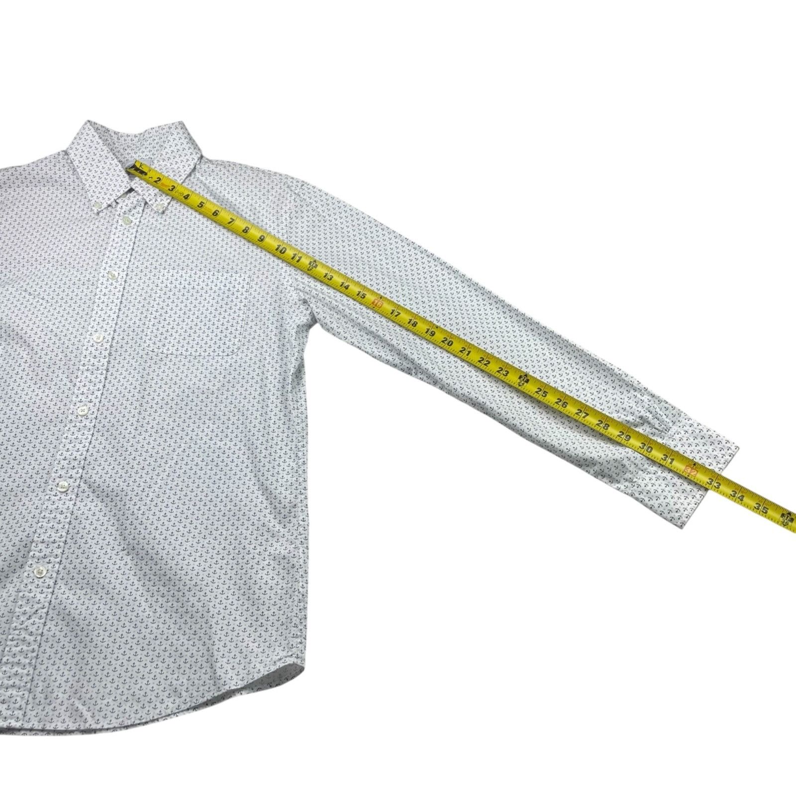 Brooks Brothers Brooks Brothers Men's Regent Fit Nautical Button Shirt Ancho Size US M / EU 48-50 / 2 - 5 Thumbnail
