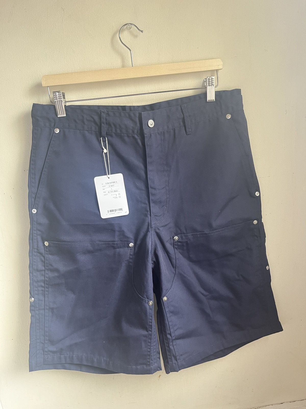 Taion Work Shorts Navy L in Blue, Men's (Size 34) — image 4 of 6