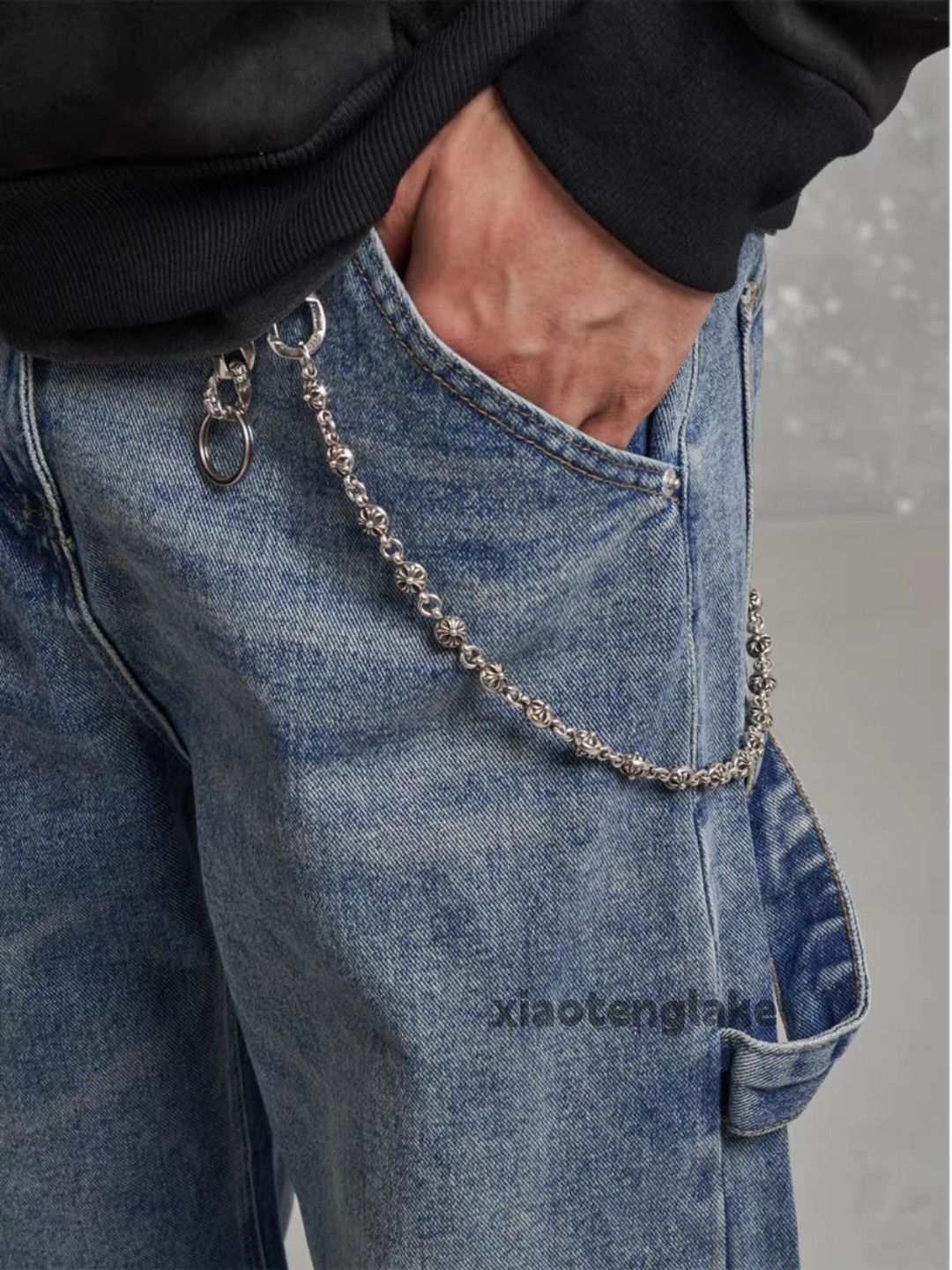 Jean × Vintage washed faded cleanfit loose baggy carpenter pants Size US 32 / EU 48 - 5 Thumbnail