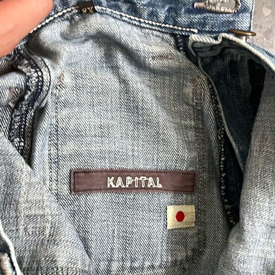 Kapital Kapital Denim Jeans Light Wash Distressed Size US 32 / EU 48 - 5 Thumbnail