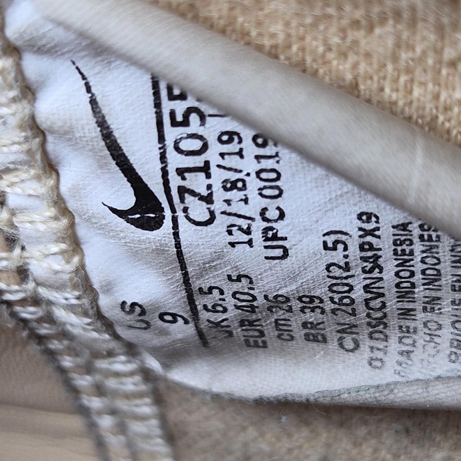 Nike Nike Womens 9 Blazer High Top Sneakers Tan Pink Faux Leather Size US 9 / IT 39 - 9 Thumbnail