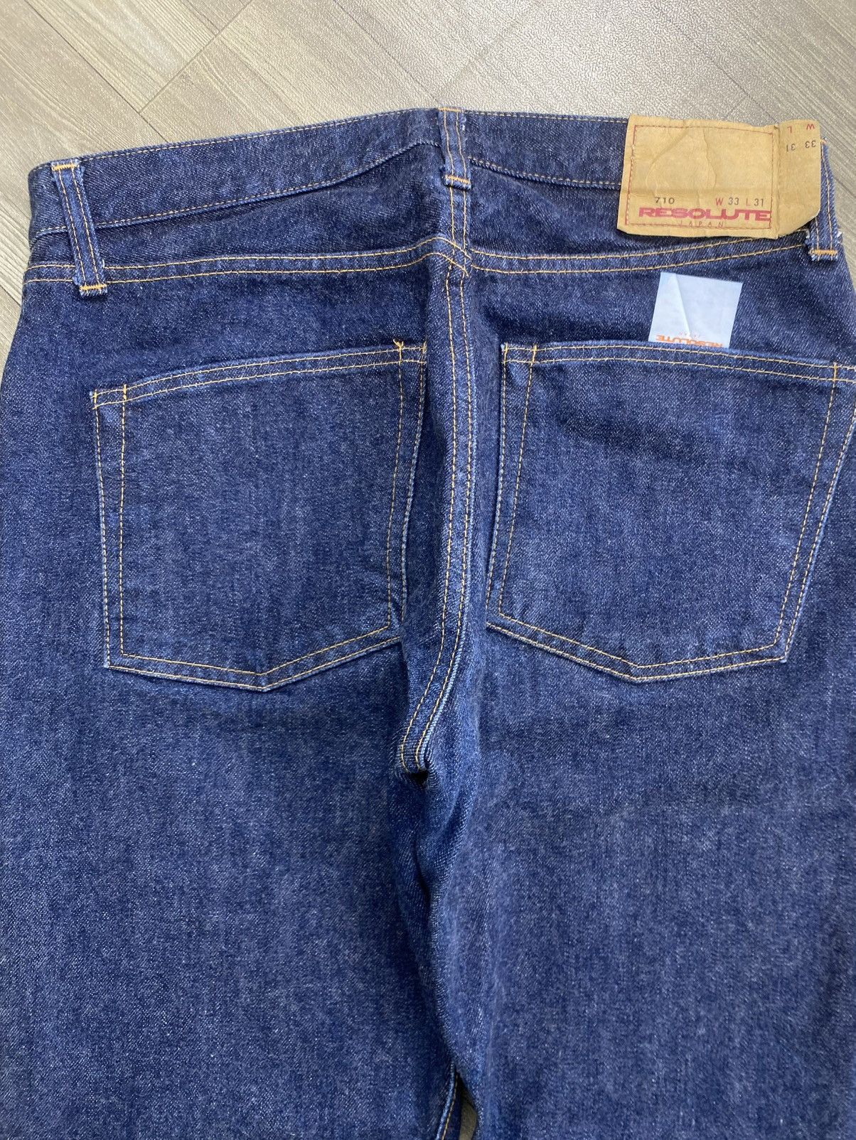 RESOLUTE Resolute 710 Raw Selvedge Japanese Denim Pants Size US 32 / EU 48 - 15 Thumbnail