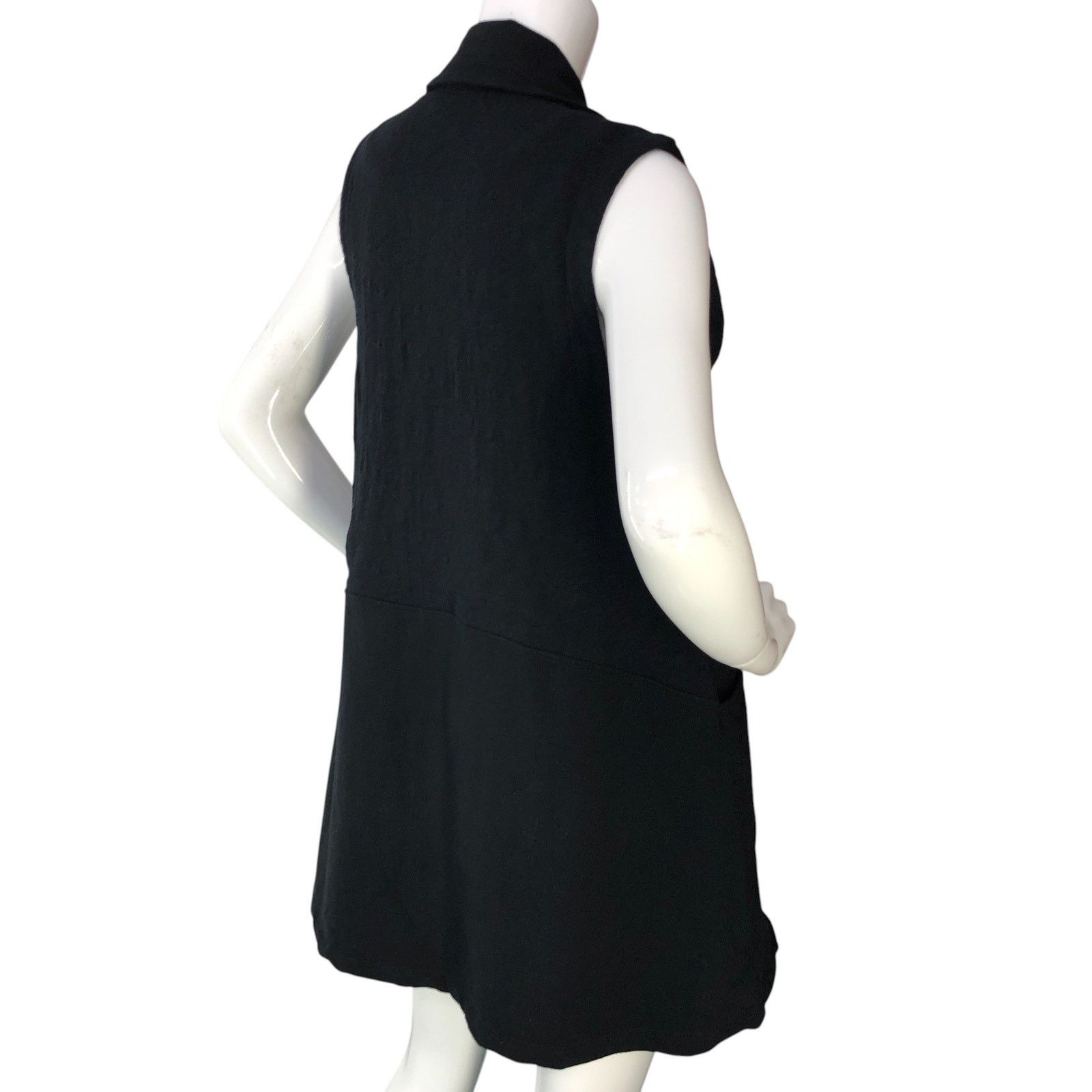 Habitat Habitat Size S Vest Long Line Sweater One Button Navy Size S / US 4 / IT 40 - 8 Thumbnail