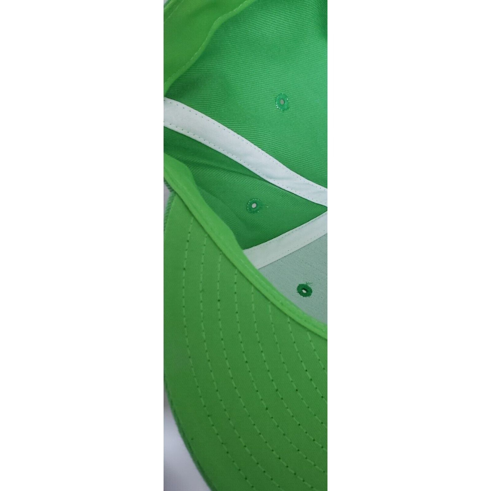 Lids Lids Hat Cap Blank Grandslam Fitted Size 8 Lime Green Size ONE SIZE - 7 Thumbnail