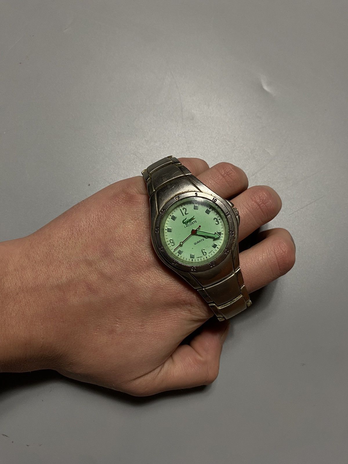 Lacoste × Vintage 🔥 Lacoste VTG metal watch y2k Size ONE SIZE - 5 Thumbnail
