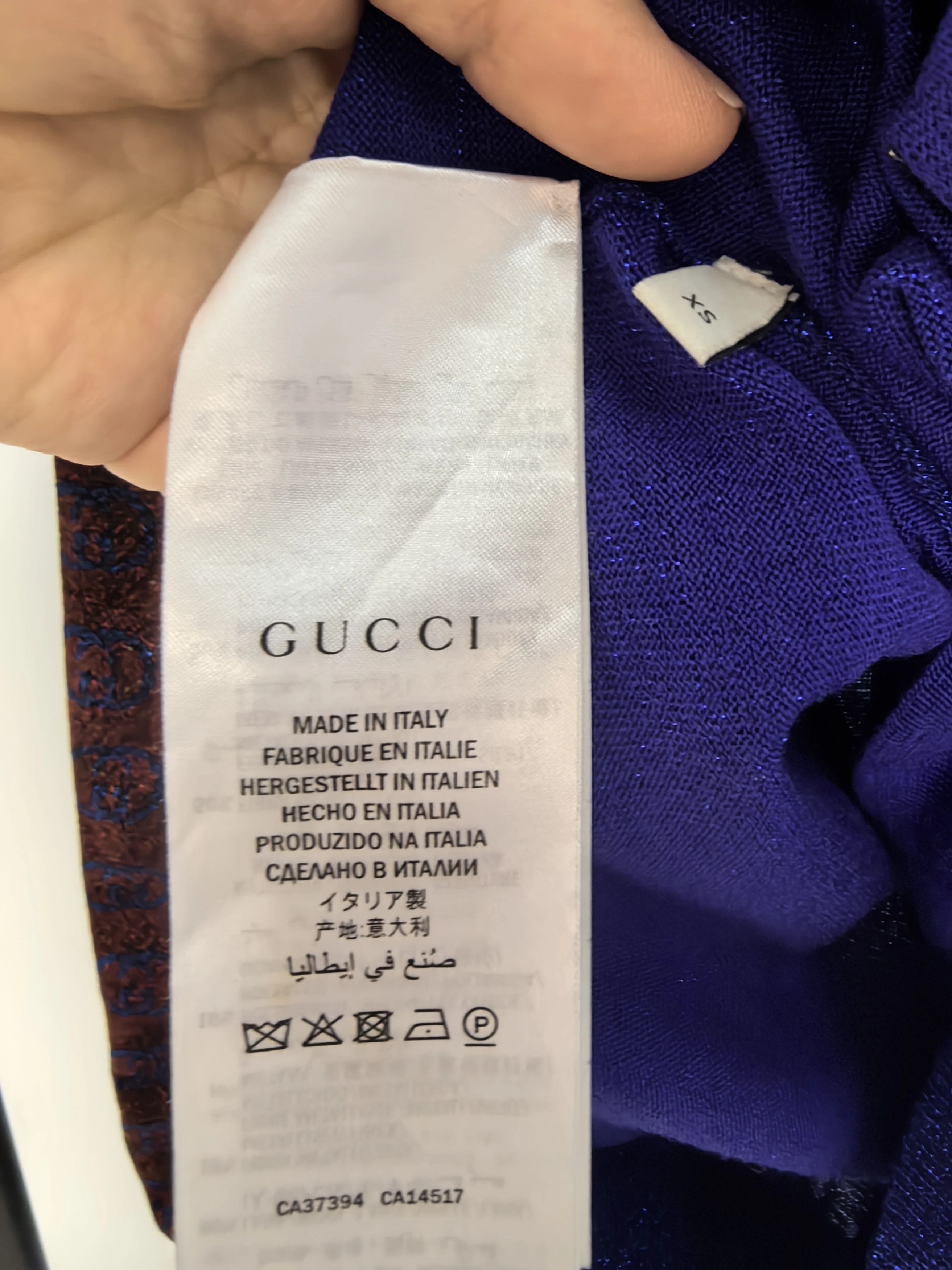 Gucci Gucci Gold Thread Side Logo Tape Jacket Size S / US 4 / IT 40 - 4 Thumbnail