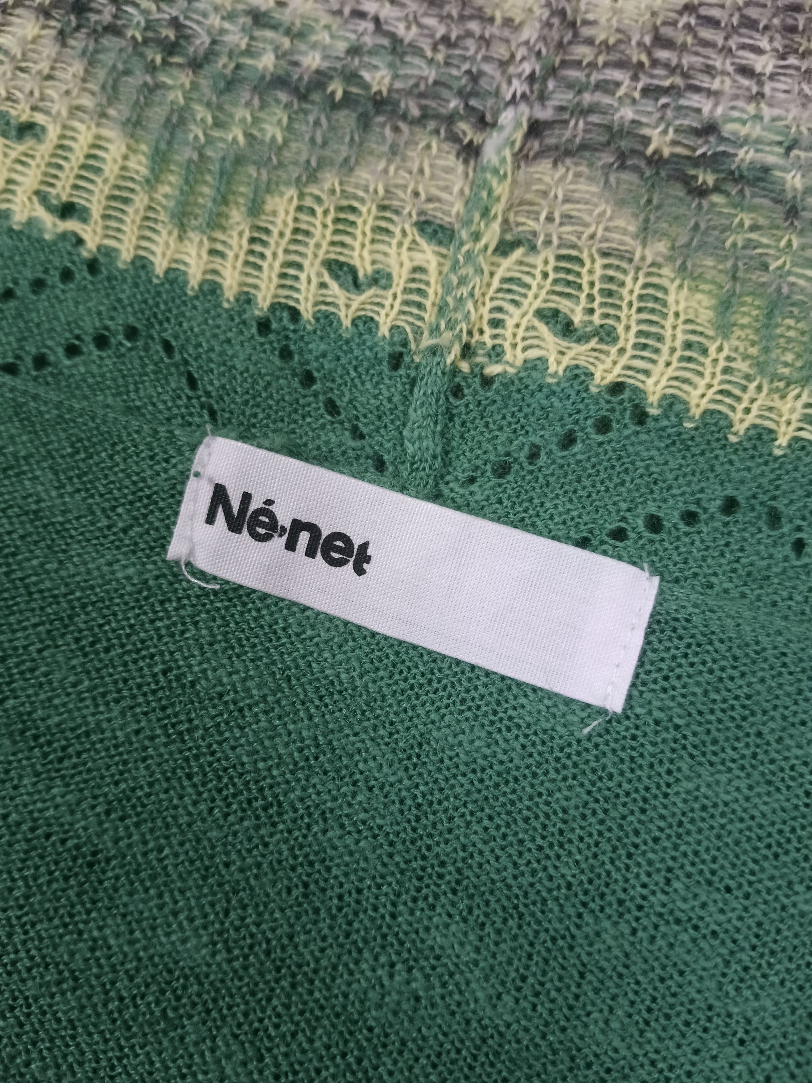Ne-Net ISSEY MIYAKE NE-NET NAVAJO NOTIVE CARDIGAN(SIZE2) Size M / US 6-8 / IT 42-44 - 6 Thumbnail