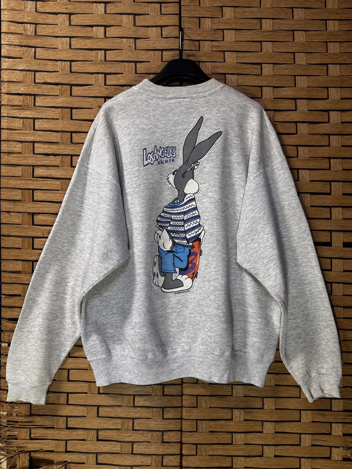 Vintage 1993 Warner Bros Bugs Bunny Crewneck Sweatshirt