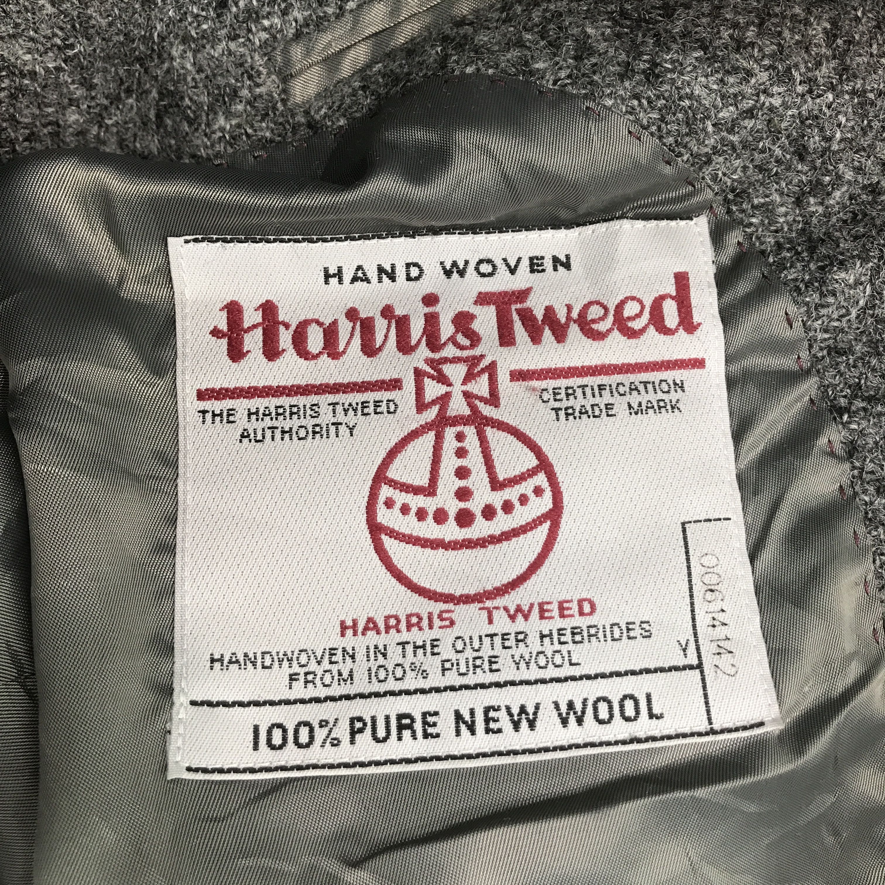 Harris Tweed HARRIS TWEED WOOL CLASSIC BLAZER JACKET Size L / US 10 / IT 46 - 12 Thumbnail