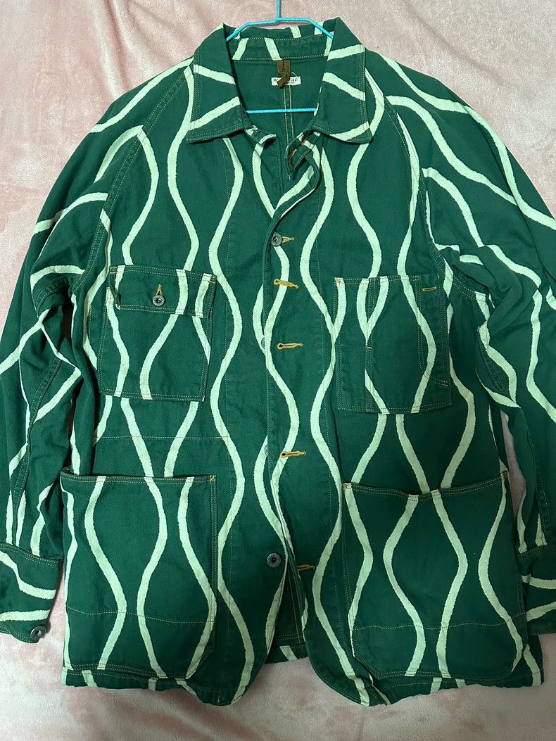 Kapital Kapital Water Wave Design Jacket Size US M / EU 48-50 / 2 - 1 Thumbnail