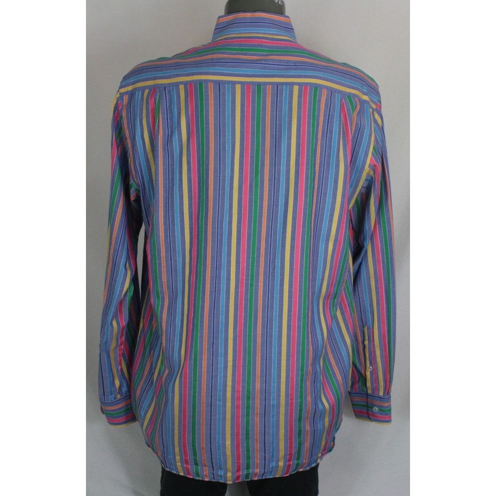 Paul & Shark Paul & Shark Italy Striped Button Down Shirt Mens XL 42 Size US XL / EU 56 / 4 - 5 Thumbnail