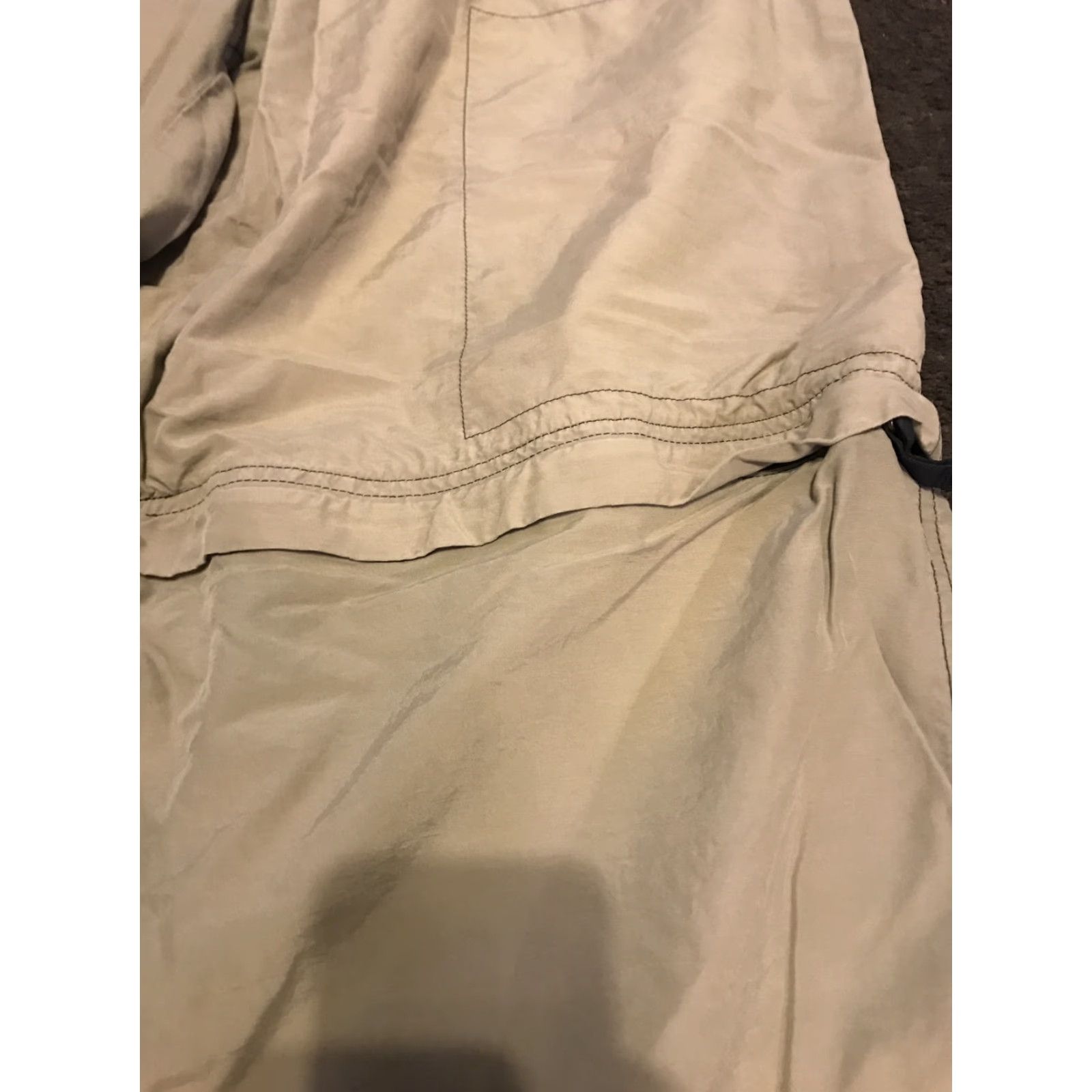 Old Navy VINTAGE Old Navy Cargo Pants Men 36x32 Beige Baggy Loose Fit Khaki Zip Off 90s Yard? Size US 36 / EU 52 - 2 Thumbnail