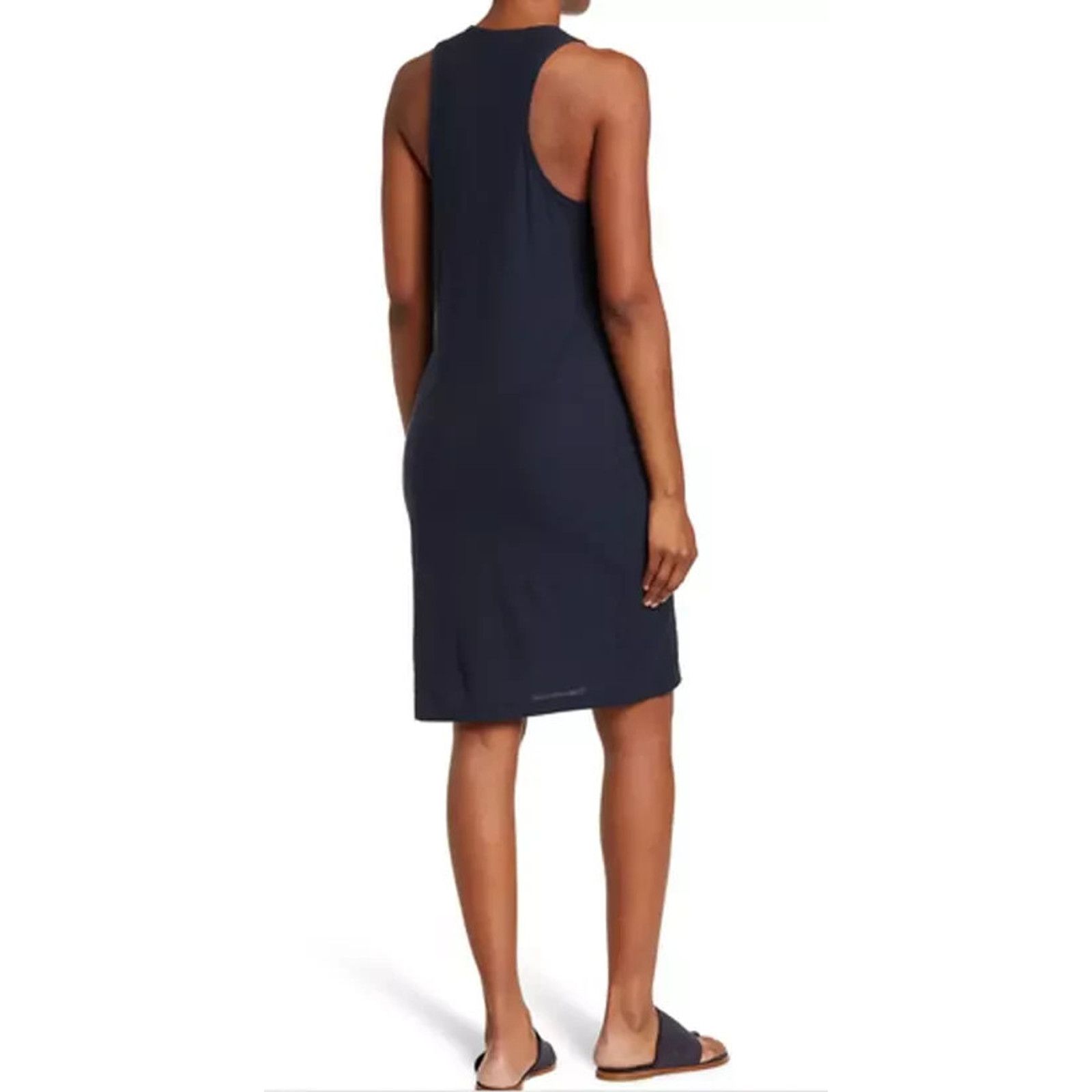 James Perse Standard James Perse Dress Deep Navy Size 1 A001083 Size S / US 4 / IT 40 - 2 Thumbnail