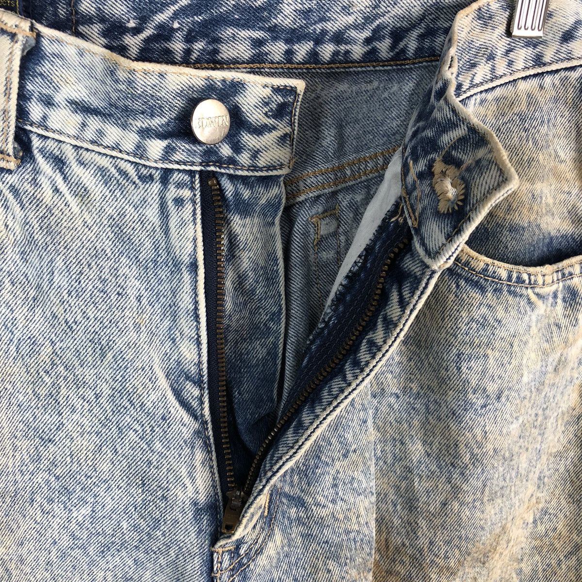 Edwin Edwin vintage Blue Denim Pants #A2125 Size US 30 / EU 46 - 10 Thumbnail