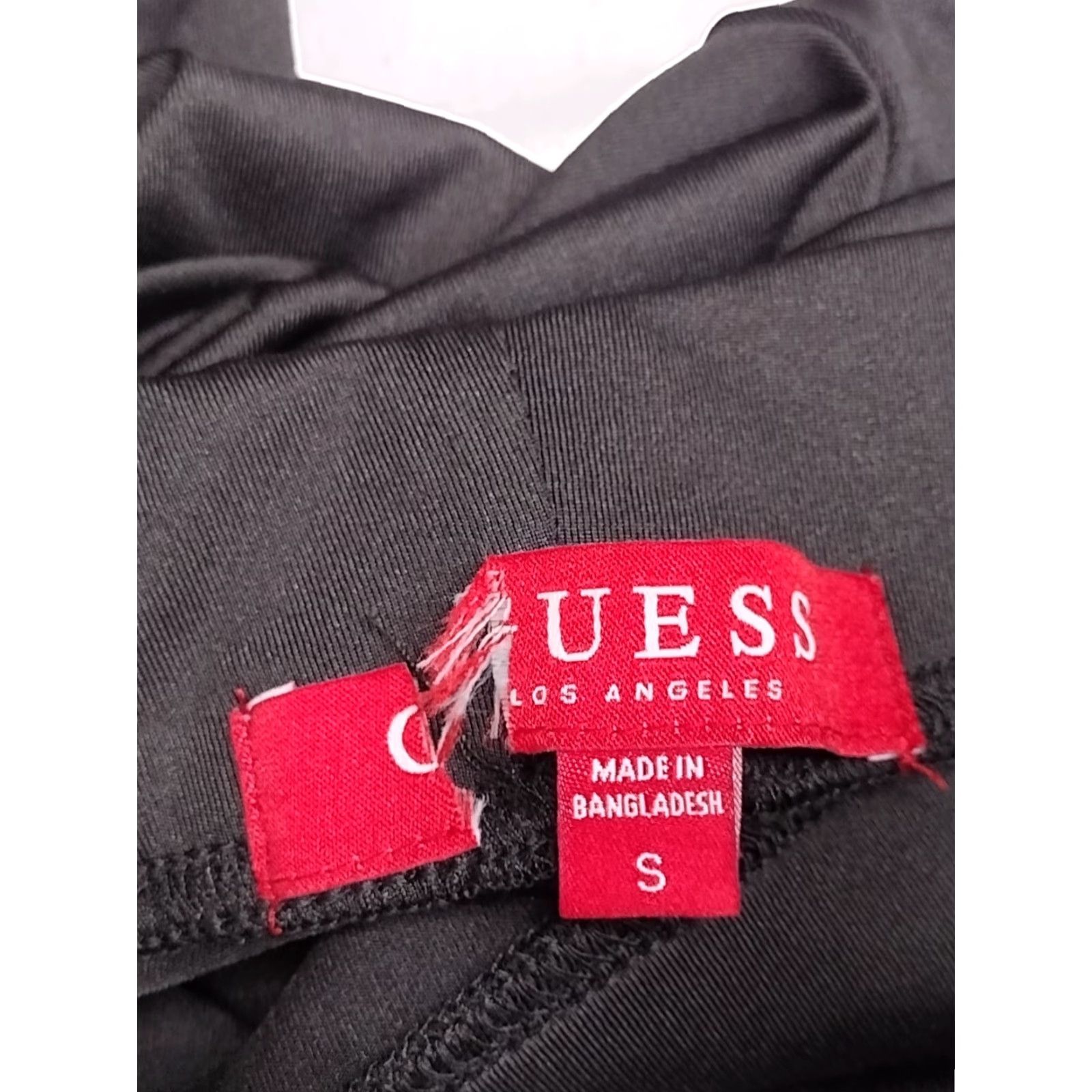 Guess GUESS Black Logo Leggings Activewear Pants Yoga S Women's Regular Size XS? Size 28" / US 6 / IT 42 - 7 Thumbnail