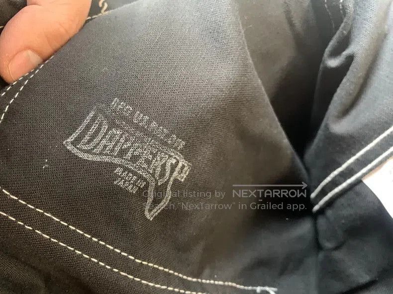 Dapper Dan Dapper Black Striped Work Jacket LOT1344. Size US XS / EU 42 / 0 - 6 Thumbnail