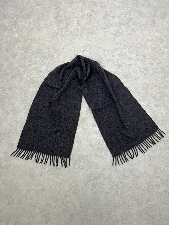 Gucci 2000s Gucci Grey Cashmere Scarf Size ONE SIZE - 3 Thumbnail