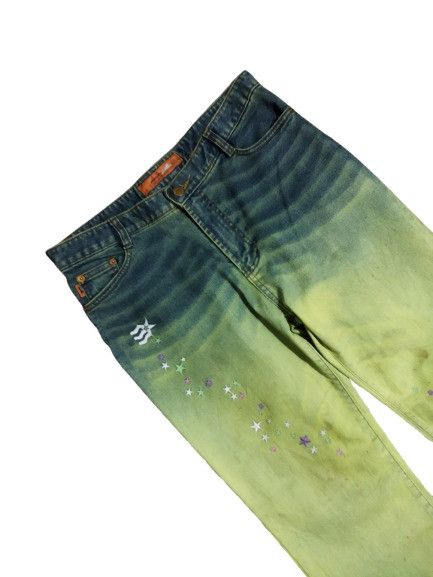 Japanese Brand Pieton Flared Jeans Size 32" / US 10 / IT 46 - 3 Thumbnail