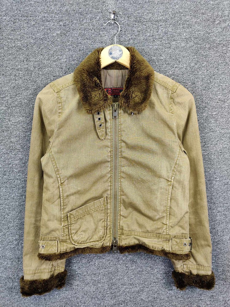Johnbull Vintage Johnbull Kojima Seditionaries Shearling Denim Jacket Size US M / EU 48-50 / 2 - 1 Thumbnail