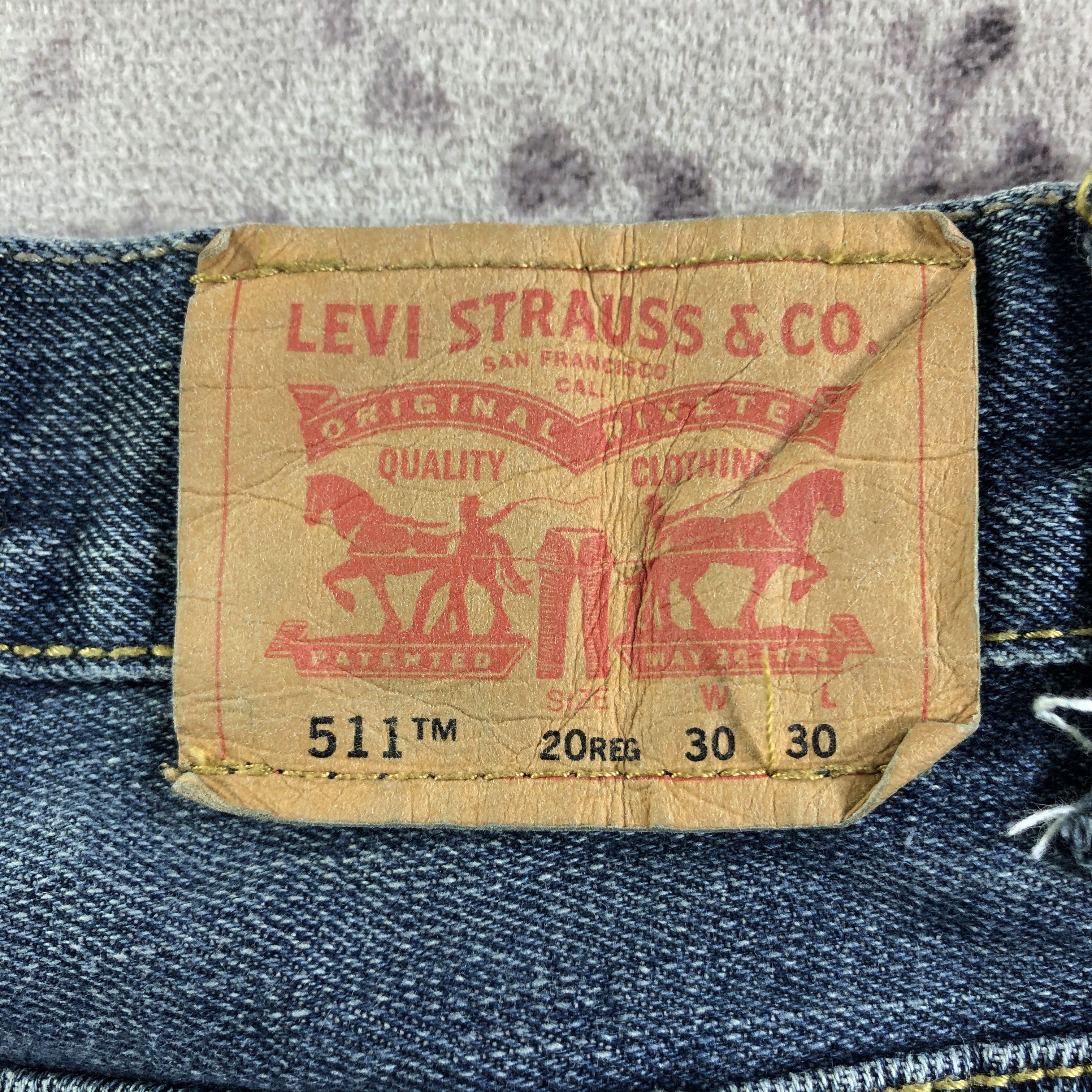 Levi's × Vintage Vintage Levis 511 Jeans-JM3481 Size 30" / US 8 / IT 44 - 5 Thumbnail