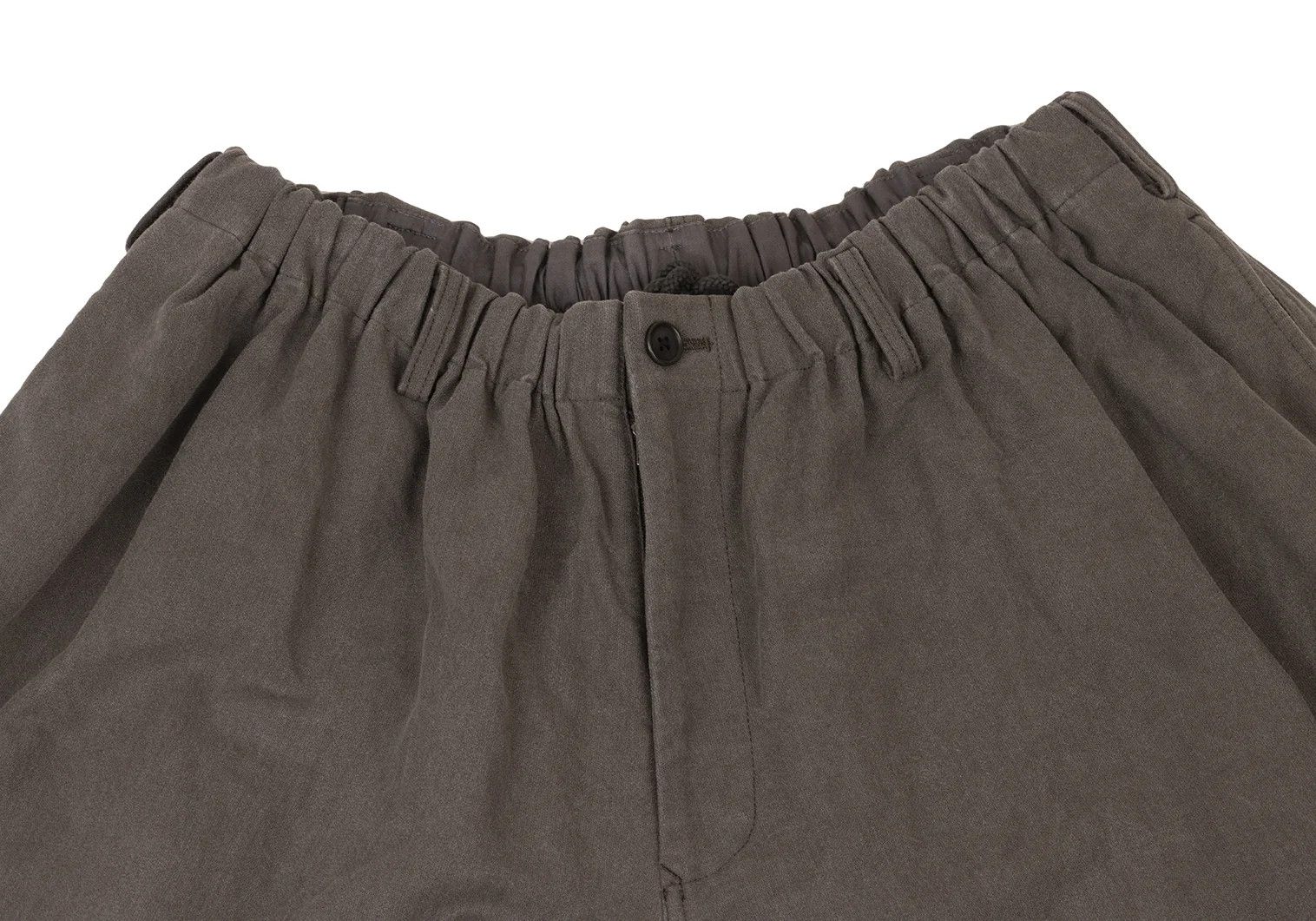 Yohji Yamamoto Yohji Yamamoto Cotton Tapered Pants Mocha 3 Size US 34 / EU 50 - 3 Thumbnail