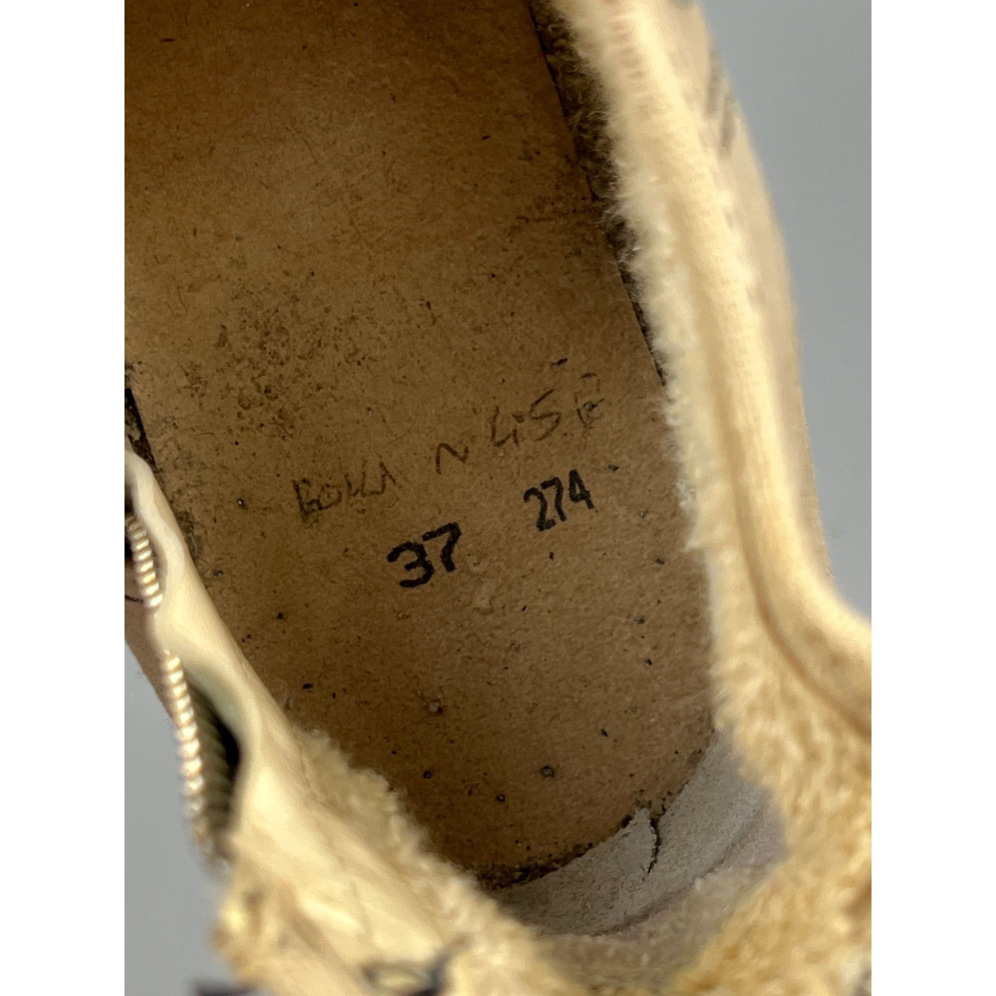Golden Goose Vintage Golden Goose Francy Hi Top Cloth Sneakers (Y0870) Size US 7 / IT 37 - 14 Thumbnail