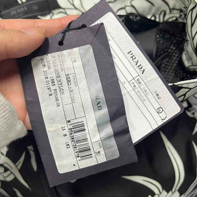 Prada Prada Nylon flame metal triangle shorts 2501-Nextarrow Size US 34 / EU 50 - 6 Thumbnail