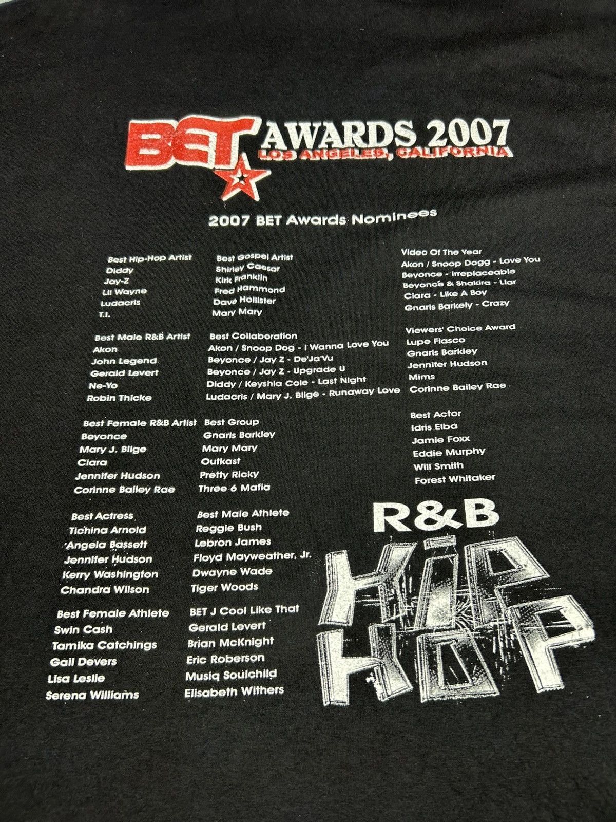 Rap Tees Vintage 00’s R&B Hip Hop Bet Awards / Vintage Raptees Size US XXL / EU 58 / 5 - 7 Thumbnail