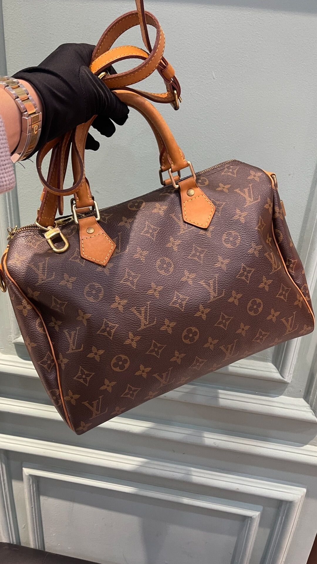 Louis Vuitton Monogram Speedy 30 Bag