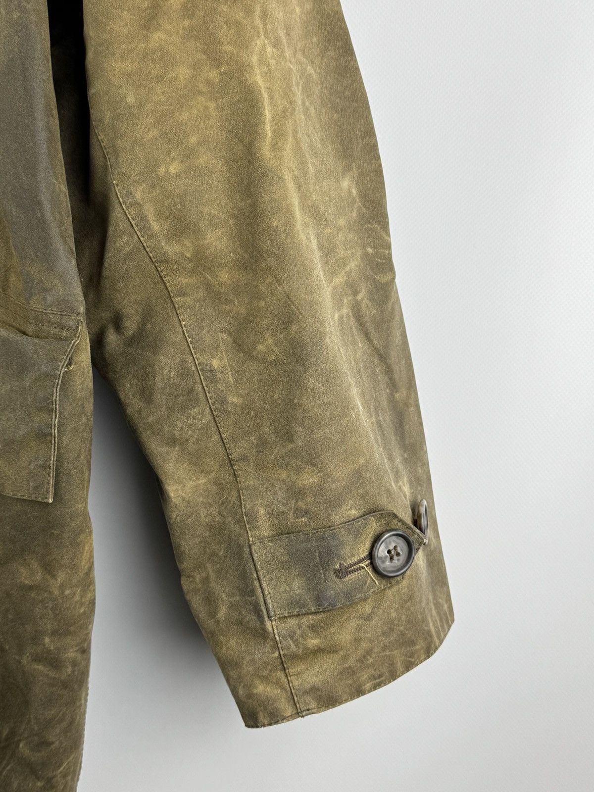 Barbour Vintage Barbour 3/4 Coat Wax A240 Oiled Jacket Size US L / EU 52-54 / 3 - 6 Thumbnail