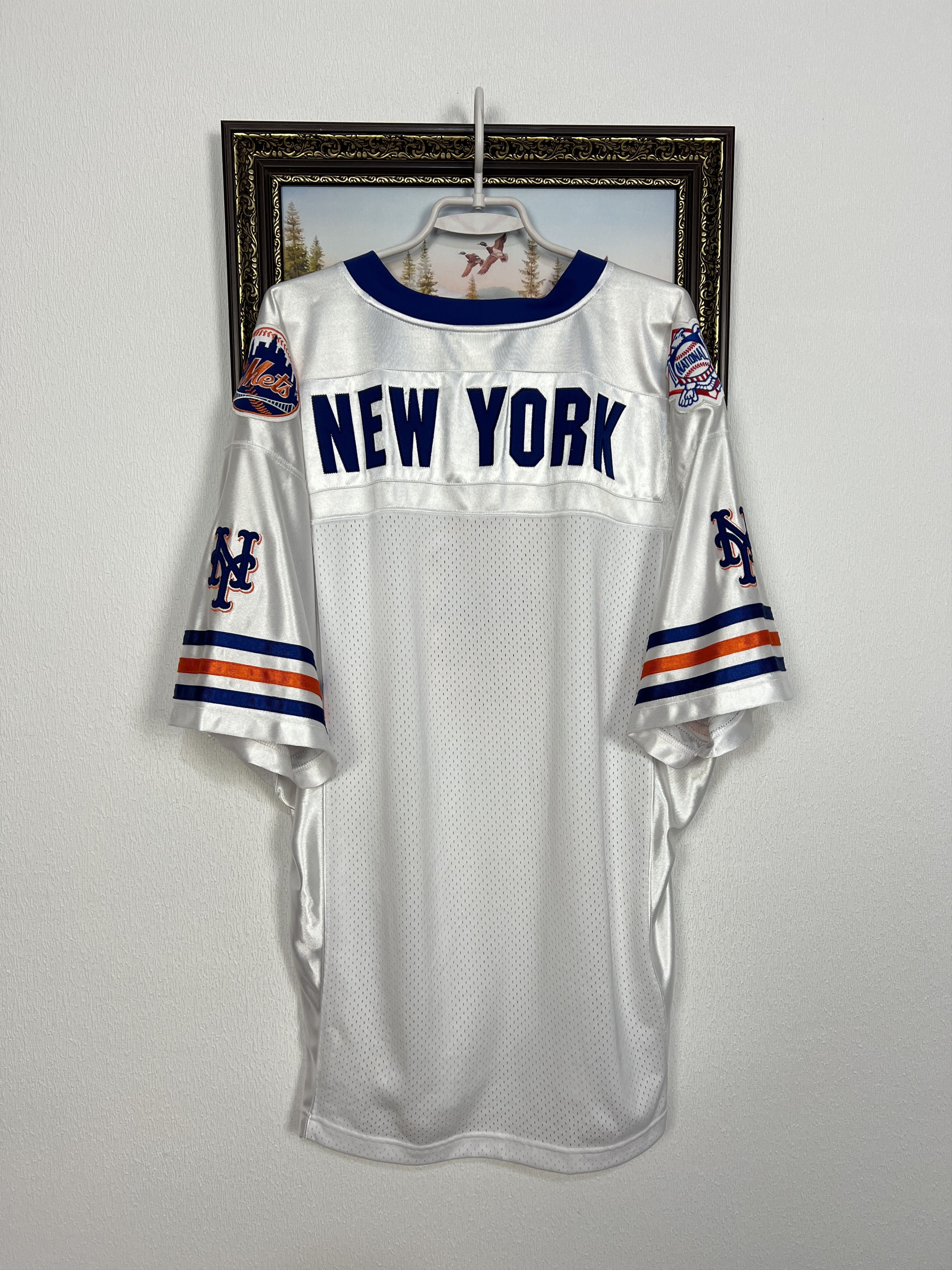 Vintage Lee Sport New York Mets Satin Mesh Jersey MLB Patch Size US L / EU 52-54 / 3 - 9 Thumbnail